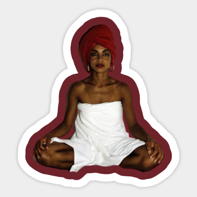 Sade headwrap Sticker by One Mic History Store